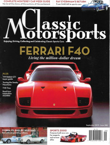 CLASSIC MOTORSPORTS 2019 SEPT - EVERNHAM'S RETURN, COBRA vs SHELBY MUSTANG